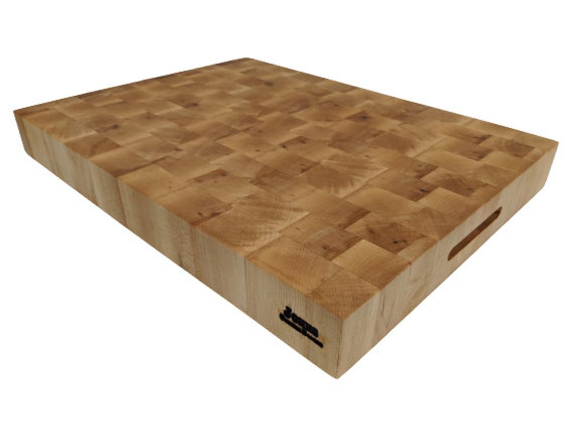 22x16x2 Maple End Grain