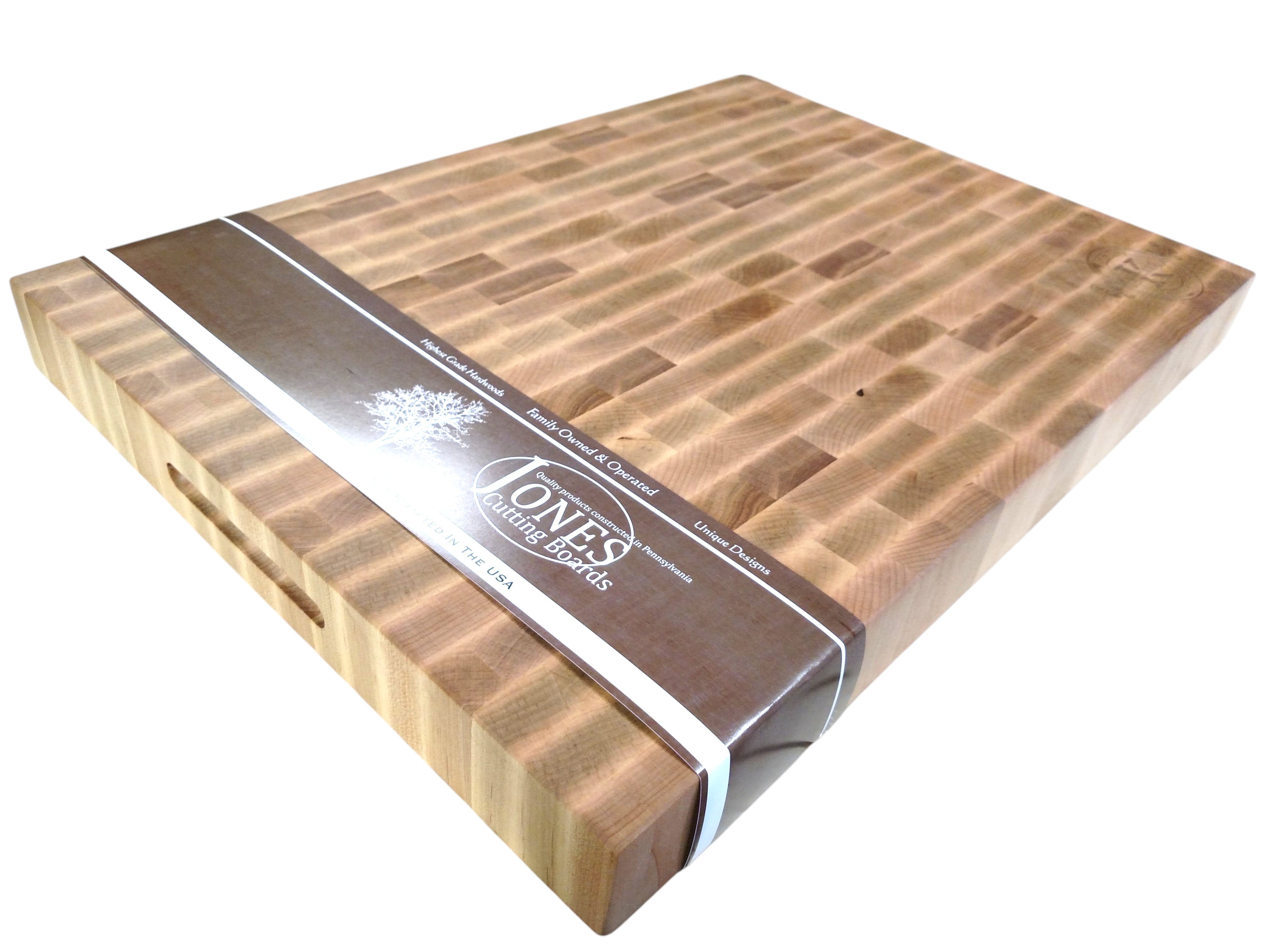 22x16x2 Maple End Grain