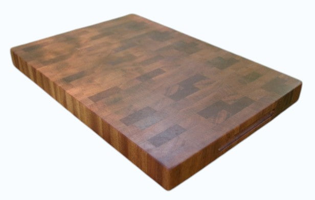 16x12x1.5 Mahogany End Grain